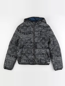 IKKS - doudoune réversible bleu - 14 ans