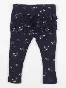 Petit Bateau - legging bleu - 12 mois