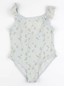 Vertbaudet - maillot de bain vert - 8 ans