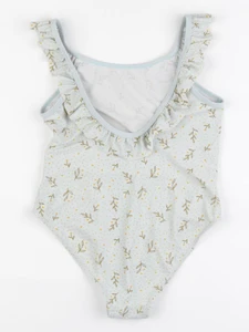 Vertbaudet - maillot de bain vert - 8 ans