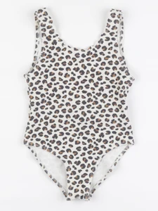 Monoprix - maillot de bain marron - 6 ans