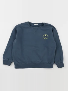 Vertbaudet - sweat imprimé au dos bleu - 6 ans