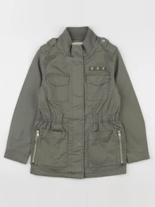 IKKS - veste imprimé au dos vert, or - 8 ans