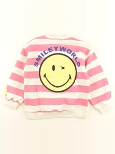 Zara - sweat beige, rose - 6 ans