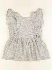 Vertbaudet - blouse vert, rose - 12 ans