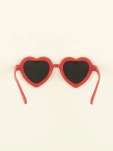 Zara - lunettes de soleil rouge - 6/9 ans