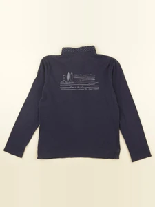 IKKS - polo imprimé au dos bleu - 10 ans