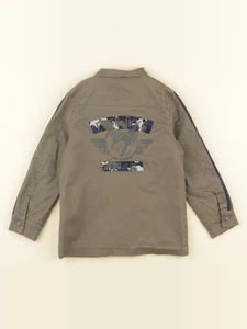 IKKS - veste imprimé au dos vert - 4 ans