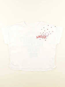Zadig & Voltaire - tee-shirt blanc - 8 ans