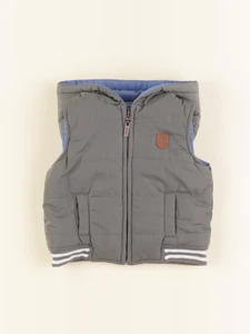 Jacadi - doudoune réversible vert - 12 mois