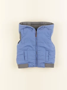 Jacadi - doudoune réversible vert - 12 mois