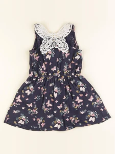 Vertbaudet - robe bleu - 3 ans