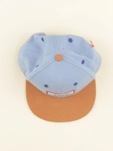 Hello Hossy - casquette bleu, marron - 12/9 mois