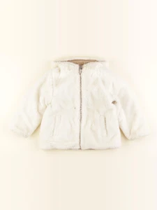 Vertbaudet - imperméable réversible or, marron - 3 ans