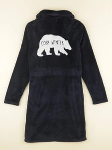 Vertbaudet - robe de chambre bleu - 12 ans