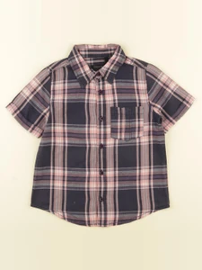 IKKS - chemise imprimé au dos bleu, rose - 5 ans