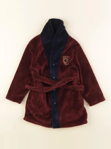 Vertbaudet - robe de chambre imprimé dos bleu, rouge - 4 ans