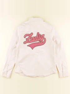 Zadig & Voltaire - sur chemise imprimé au dos rose - 12 ans