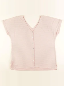 Kiabi - tee-shirt grossesse rose, or - m