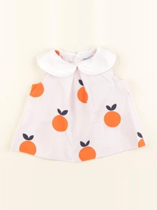 Jacadi - blouse rose, orange - 6 mois