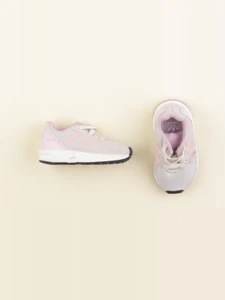 Adidas - baskets gris, violet - pointure 19