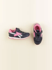 Reebok - baskets bleu, rose - pointure 26