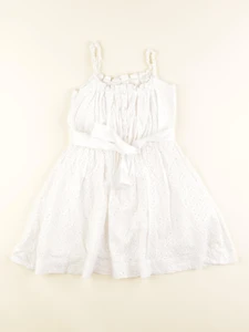 Vertbaudet - robe blanc - 4 ans