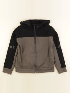 IKKS - sweat imprimé au dos vert, noir - 12 ans