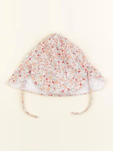 Vertbaudet - chapeau plage multicolore - 3/6 mois