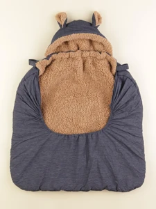 Vertbaudet - nid d'ange bleu - 0/18 mois