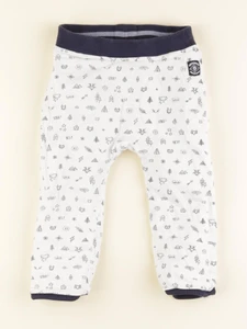 Timberland - pantalon doublé, réversible bleu - 18 mois