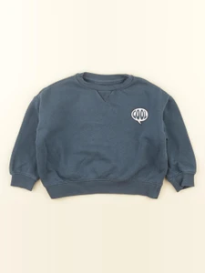 Vertbaudet - sweat bleu - 2 ans