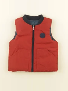 Jacadi - doudoune rouge, bleu - 6 mois