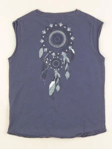 Zadig & Voltaire - débardeur bleu - 6 ans