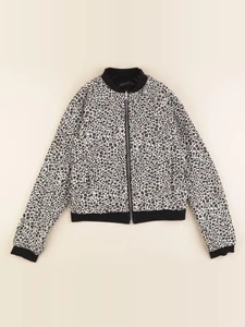 IKKS - veste réversible noir - 14 ans