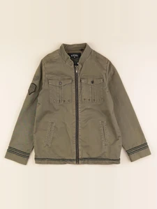 IKKS - veste imprimé au dos vert - 10 ans