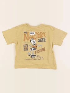 Vertbaudet - tee-shirt jaune - 2 ans