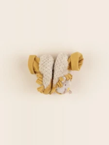 Moulin Roty - chaussons beige - pointure 15/16/17