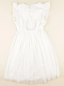 Vertbaudet - robe blanc - 12/14 ans