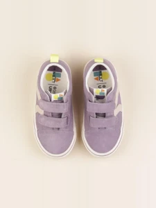 Next - tennis à scratch/ lacets violet - pointure 25/26