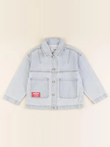 Zara - veste imprimé au dos bleu - 4/5 ans