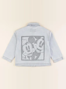 Zara - veste imprimé au dos bleu - 4/5 ans