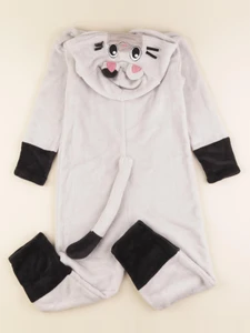 H&M - sur-pyjama gris - 6/7 ans