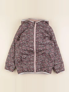 Vertbaudet - doudoune réversible rose, bleu - 10 ans