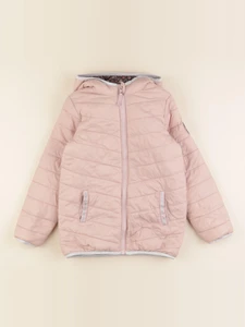 Vertbaudet - doudoune réversible rose, bleu - 10 ans