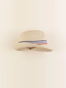 Vertbaudet - chapeau beige - 8/10 ans