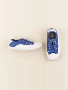 Geox - tennis à scratch/ lacets bleu, blanc - pointure 27