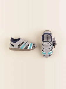 Vertbaudet - sandales bleu, gris - pointure 25