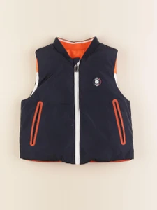 Jacadi - doudoune réversible bleu, orange - 3 ans