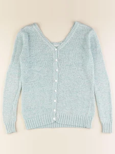 Vertbaudet - pull grossesse bleu - 34 à 36